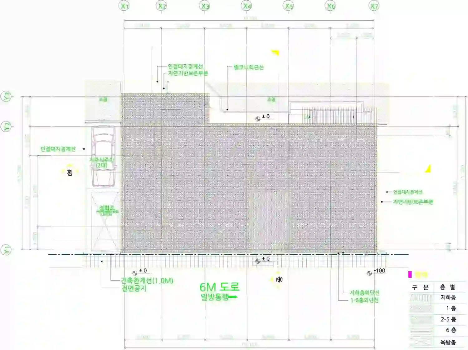 LUCKY BLDG 배치도 이미지